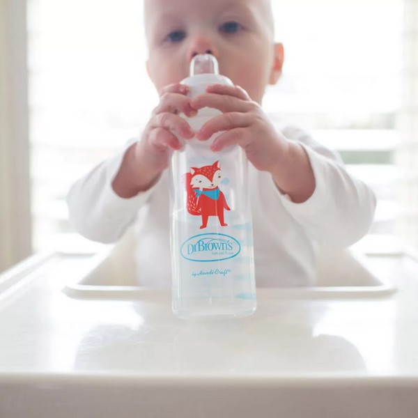 Продукт Dr. Brown's - Преходно шише Milestones™ 250 ml Лисица - 0 - BG Hlapeta